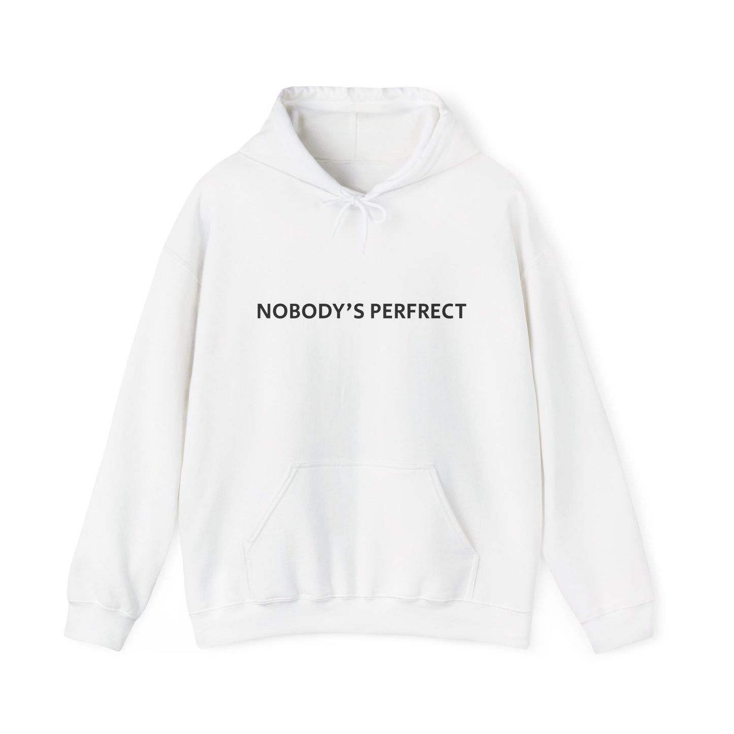 "Nobody's Perfrect" Unisex Heavy Blend™ Hooded Sweatshirt